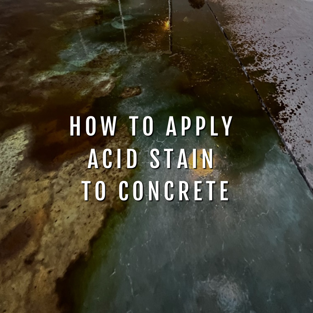 DIY Concrete Stain Projects & Ideas Direct Colors
